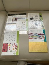 Gina K Designs Fancy Foil  Foil Mates Clear Stamps Thankful Leaves  Toner Sh