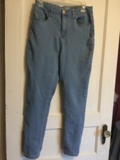 No Boundaries Womens Juniors Lt. Blue High Rise Skinny Jeans Sz 13 stretch