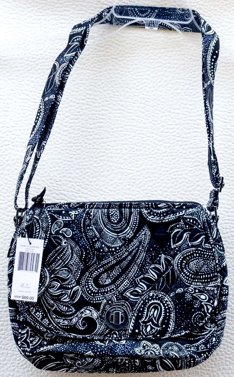Vera Bradley Saddle Crossbody Shoulder Bag in Stellar Paisley. NWT | eBay
