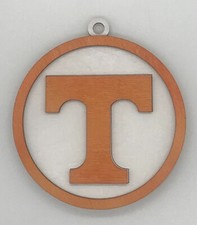 University of Tennessee Christmas Ornament Made from Baltic Birch