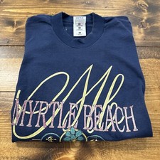VTG Single Stitch Myrtle Beach South Carolina Souvenir T-shirt Tee L Made In USA