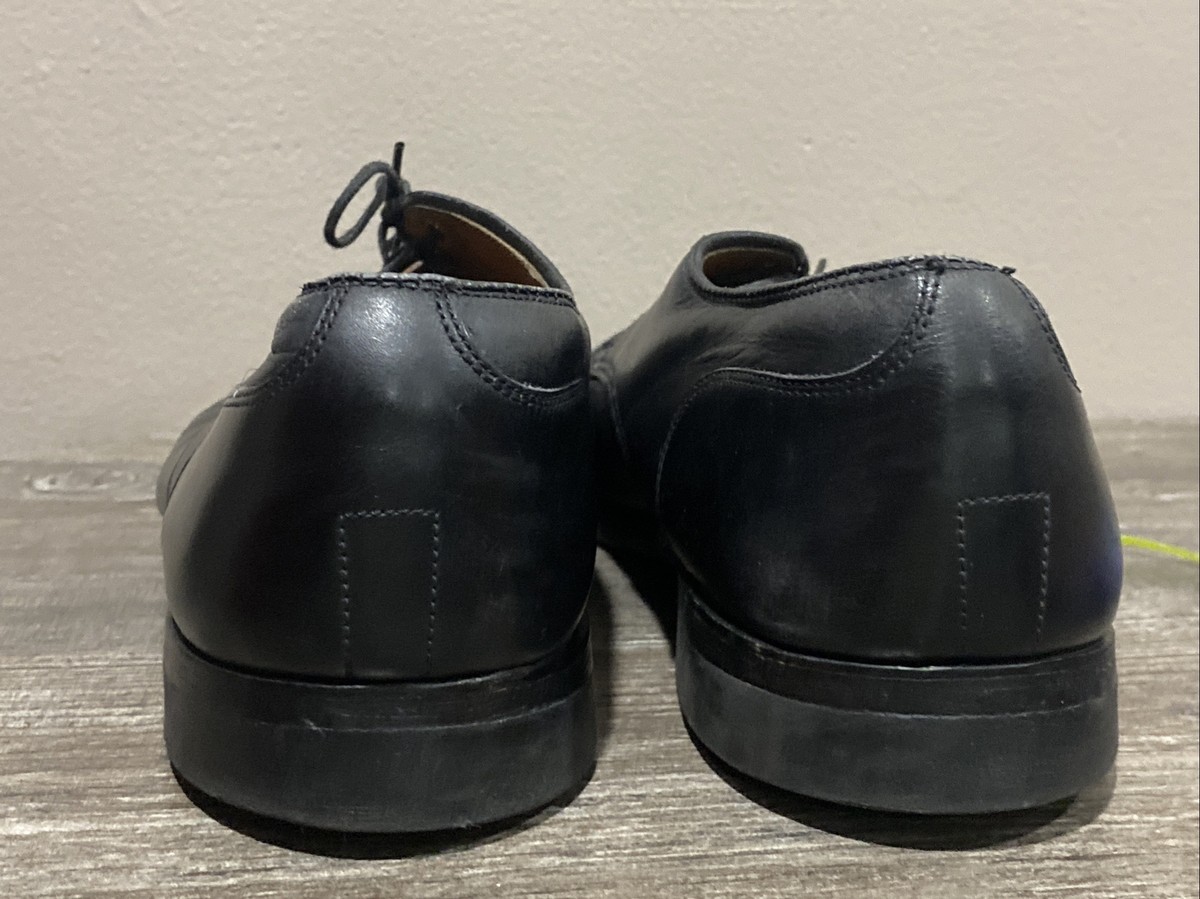 Alden Men's Norwegian Split Toe Handsewn Black Calfskin