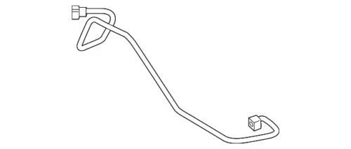 Mangueira de retorno genuína do sistema de combustível Ford Lincoln 2013-2019 MKT Explorer DA8Z-9324-A - Imagem 4 de 4