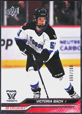 VICTORIA BACH - 2024-25 Upper Deck PWHL UD Exclusives 1st Edition TORONTO /100