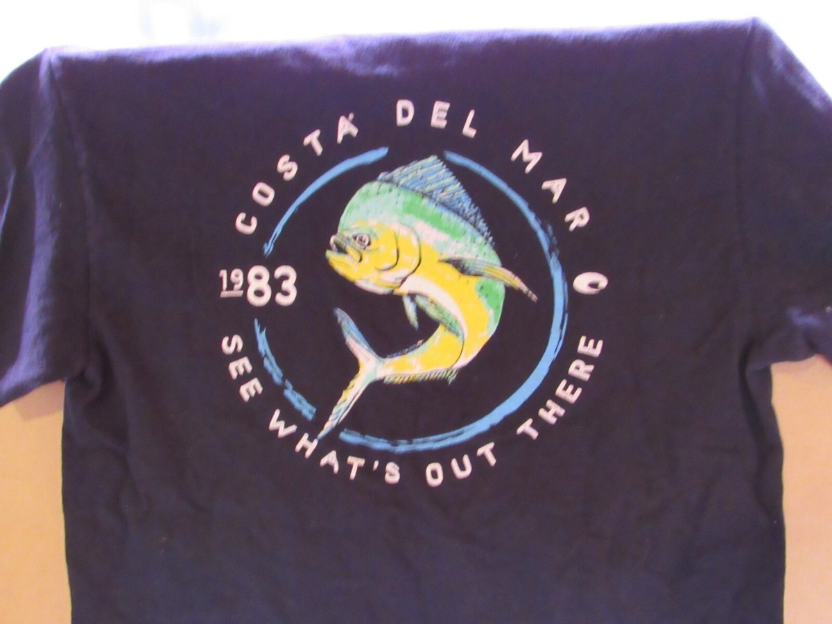 Costa T-Shirt Costa Del Mar See What's Out There- Small