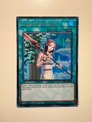 Yu-Gi-Oh!   Forbidden Lance   RA02-EN058   Ultra Rare (1Ed)   ENG   MINT
