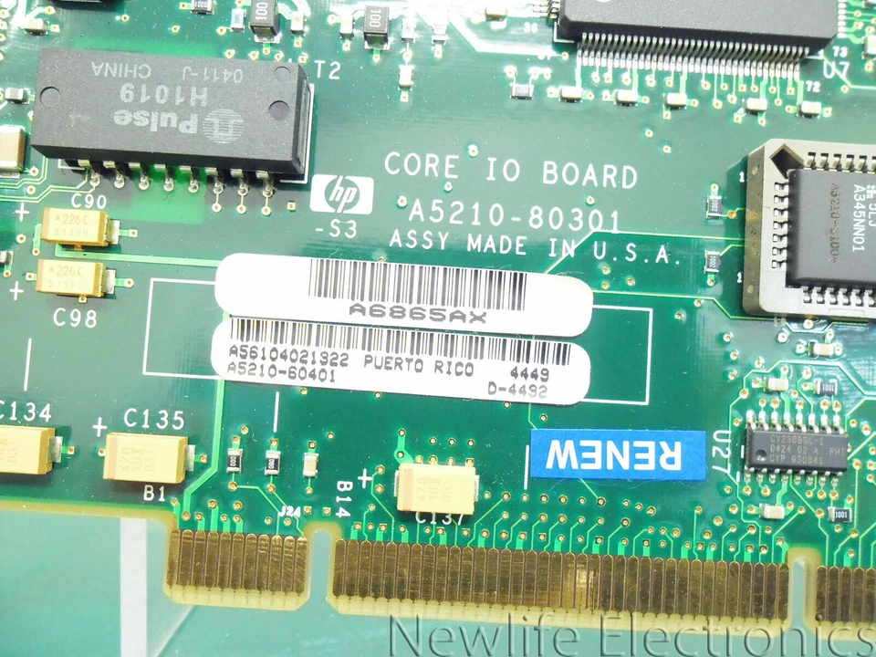 HP A6865-69001 Integrity Server PCA Core I/O Board A5210-60401 A6865AX - Image 2 of 4