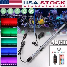 Aquarium Underwater Fish Tank RGB LED Light Submersible SMD Strip Lamp + Remote