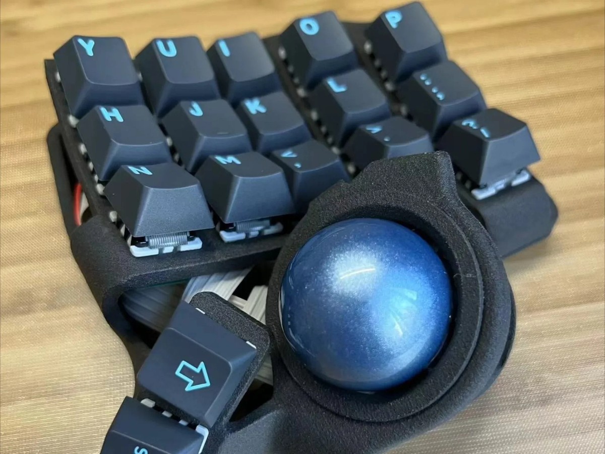 Wireless Charybdis Nano Split Keyboard Kit 3x5 Dual-mode Hot Swap