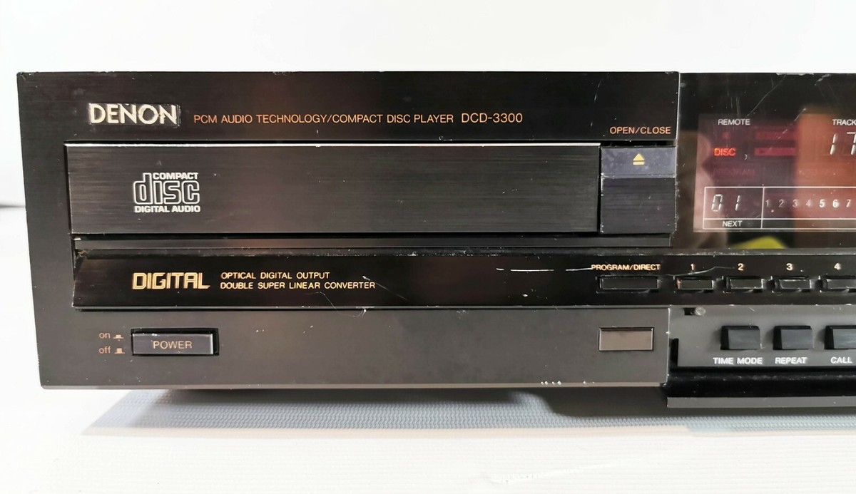 DENON DCD-3300 PCM AUDIO TECHNOLOGY CD PLAYER - FREE UK