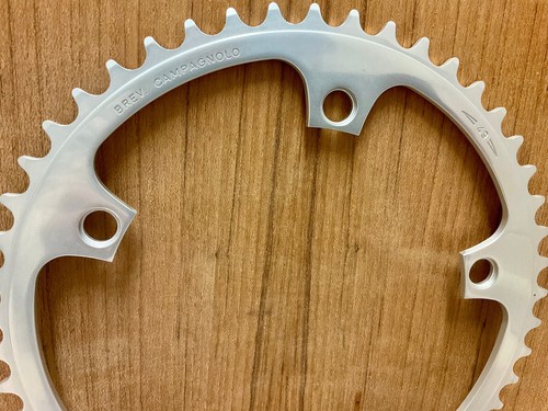 NOS Vintage CAMPAGNOLO RECORD PISTA KETTENBLATT 144/49 chainring track - Bild 4 von 18