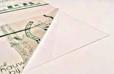 Thin Plastic Perspex Petg Sheet Ideal for Model Making 0.5mm Thick A4 size