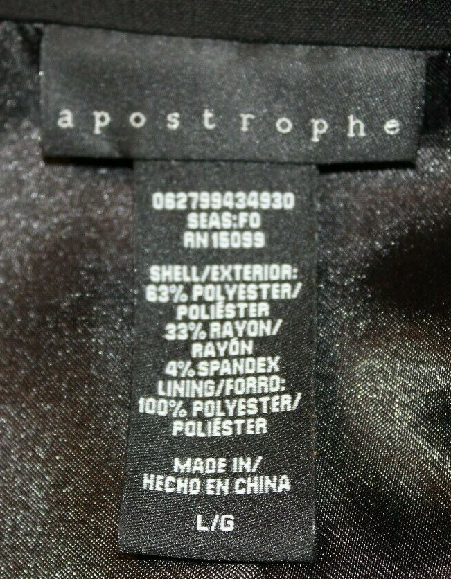 Apostrophe Partially Lined Blazer Jacket Womens S… - image 5