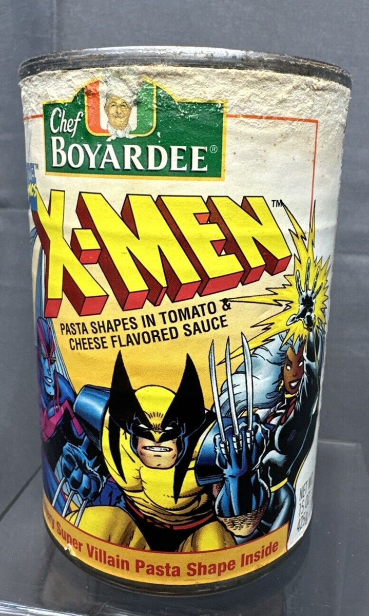 X-Men Chef Boyardee Limited Edition Pasta in Tomato & Cheese Flav