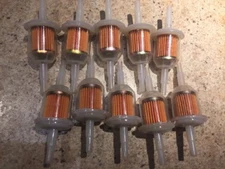 Pack of 10    1/4" Gas Fuel Filter  John Deere Mower Lawnmower AM116304 GY20709