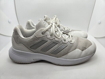 Adidas Gamecourt 2.0 Tennis Shoes Women's 8.5 White Running Athletic  Sneakers | eBay
