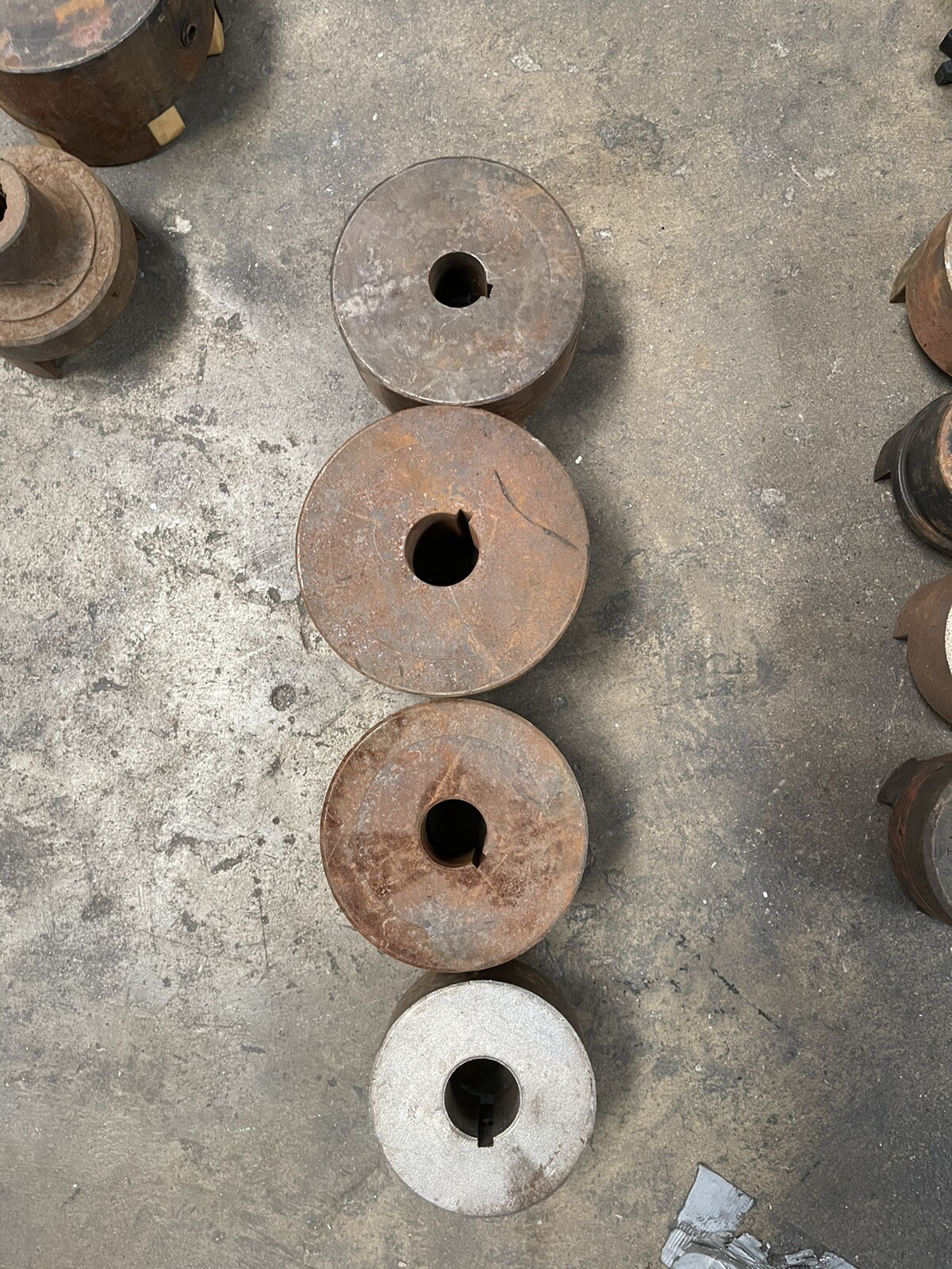 Large mixed Lovejoy coupling L095 L099 L100 L110 L150 Qty 75 couplings