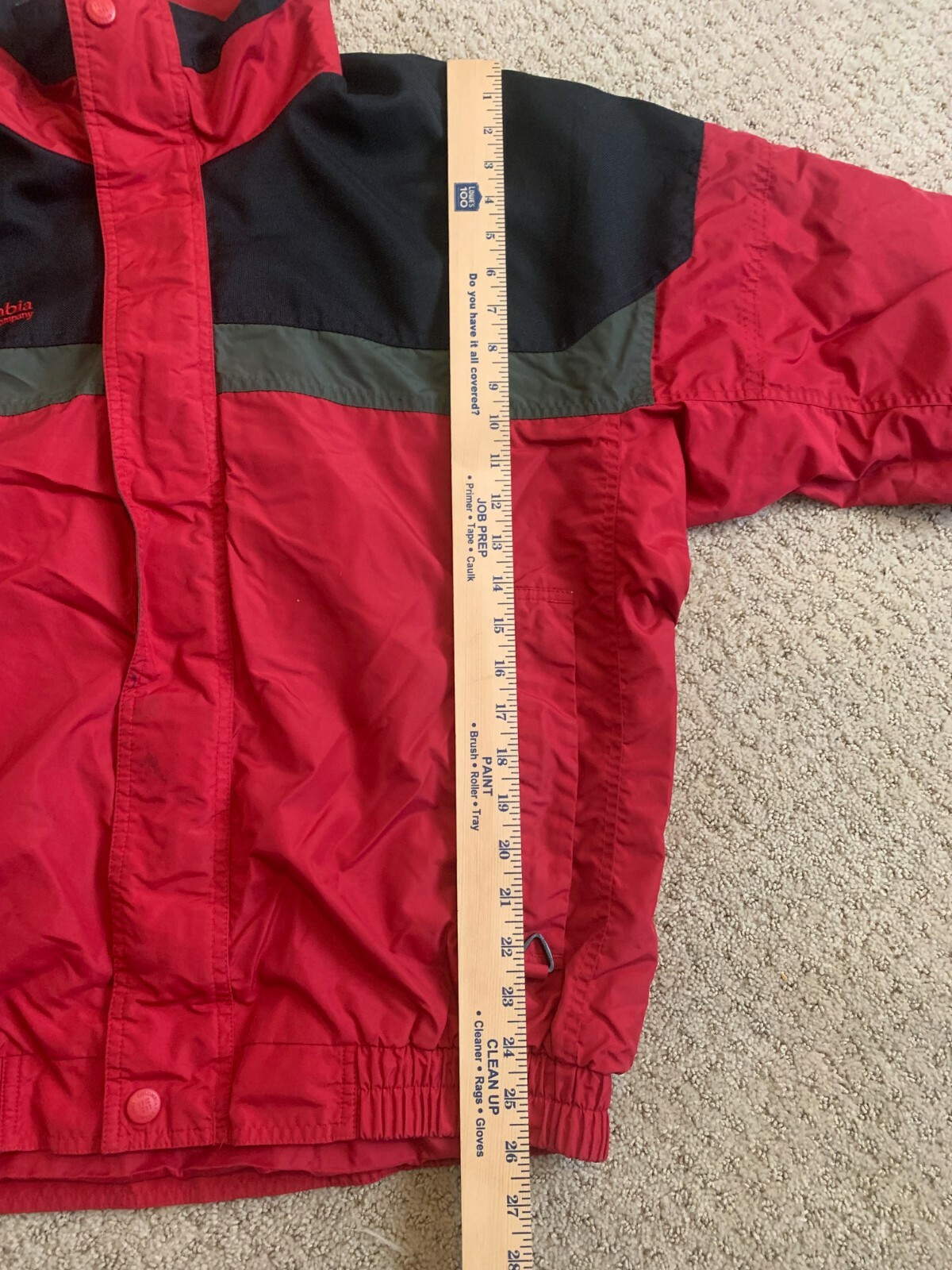 Columbia Men's Medium Collared Bugaboo Jacket- Red - image 4