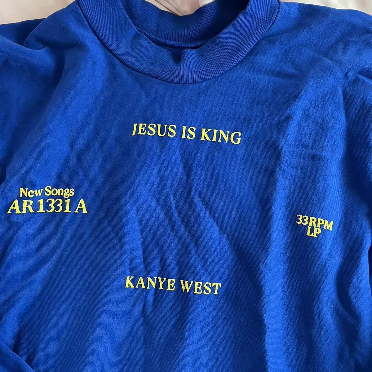 Jesus is king crewneck I  kanye west 稀少