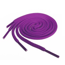 Round Coloured Shoe Laces 30+ Colours Shoelaces Football Boots Trainer Hiking