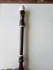 Vintage Aulos Flute Recorder no. 105 Made In Japan Collectible With Bag