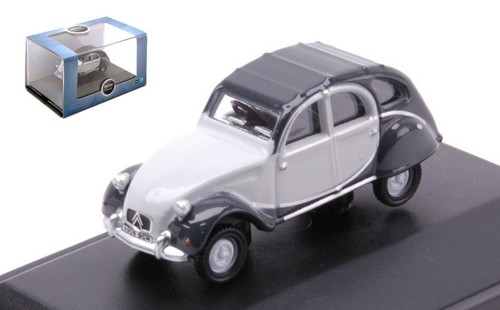 MODELLINO AUTO STATICO CITROEN 2CV CHARLESTON GRIGIO MODELLISMO SCALA 1:76 - Foto 1 di 2
