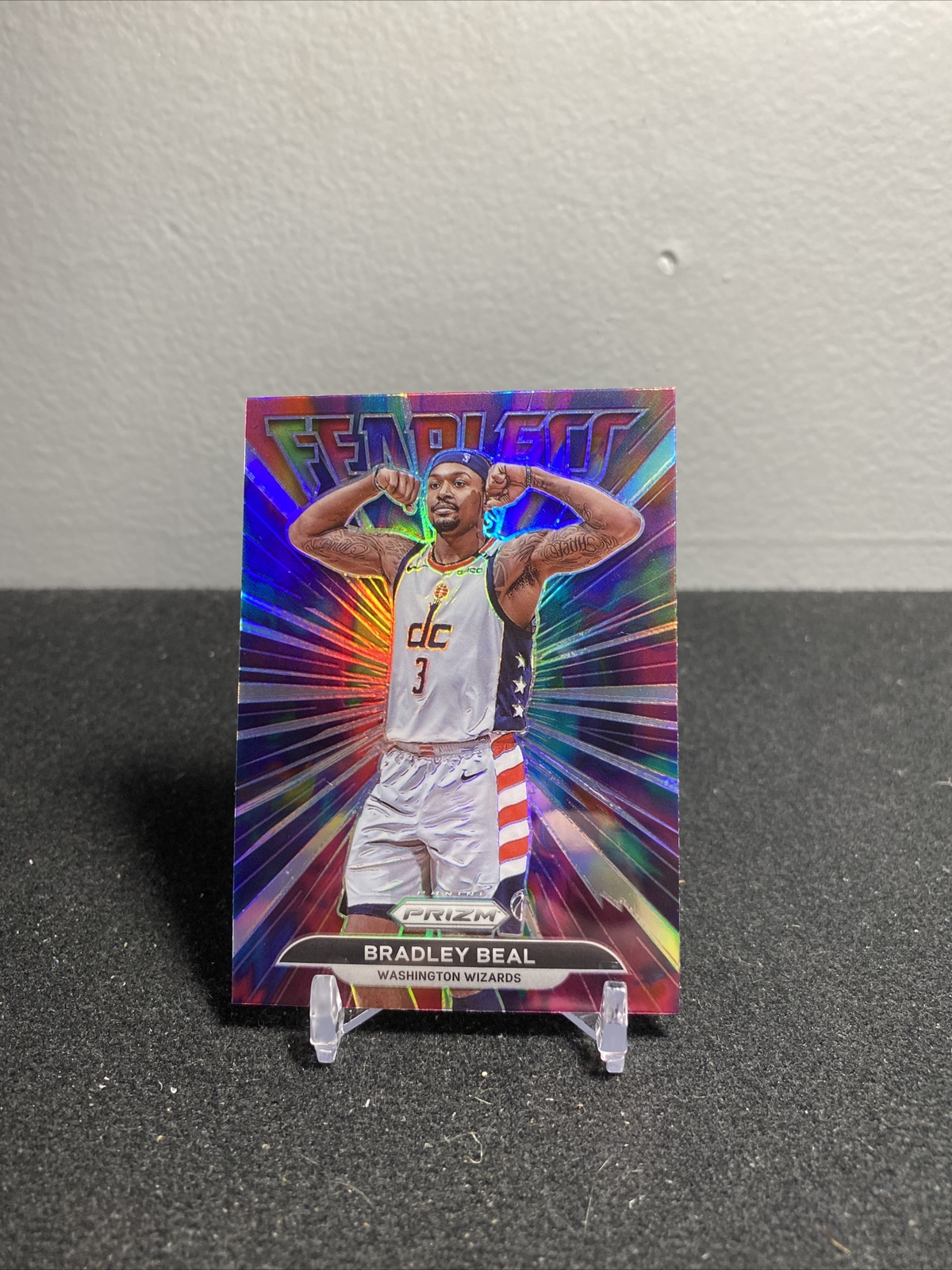 2021-22 Panini Prizm Fearless Prizms Silver #5 Bradley Beal