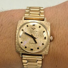 Vintage Wittnauer Men's Swiss Wrist Watch CAL 11KAS 17Jewels Automatic