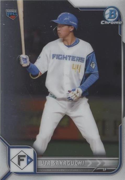 2022 Bowman NPB Nippon Professional Baseball - Uta Sakaguchi #70
