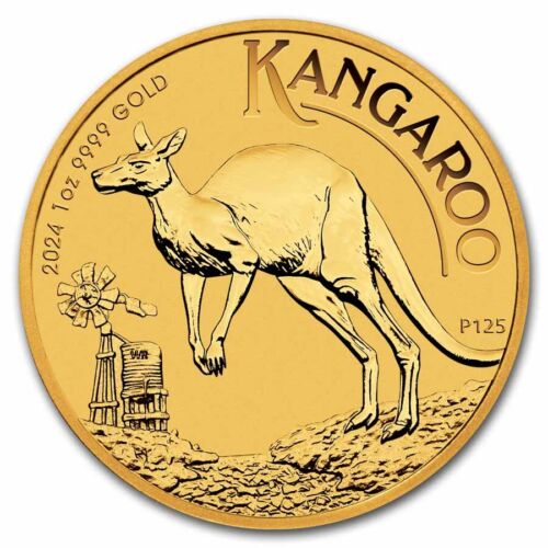 2024 Australia 1 oz Gold Kangaroo BU - 第 1/3 張圖片