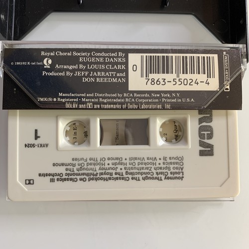 Hooked on Classics III (Cassette) - Picture 2 of 2