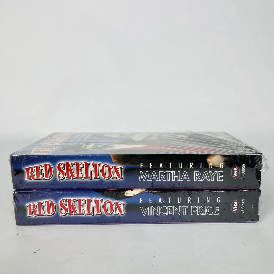 Red Skelton VHS 2 Pack Martha Raye And Vincent Price 1999 Vintage - Image 3 of 4