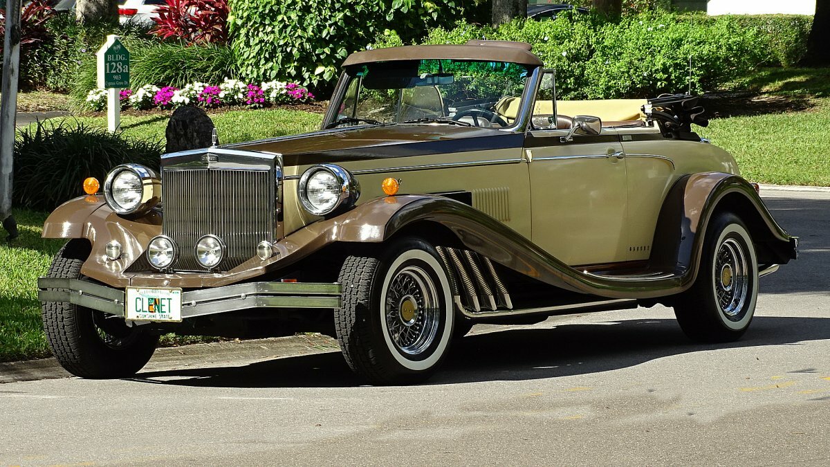 1980 Replica/Kit Makes SERIES II FACTORY BUILT 1980 CLENET SERIES II CABRIOLET FACTORY BUILT ONE OF 250 BUILT FORD DRIVE TRAIN
