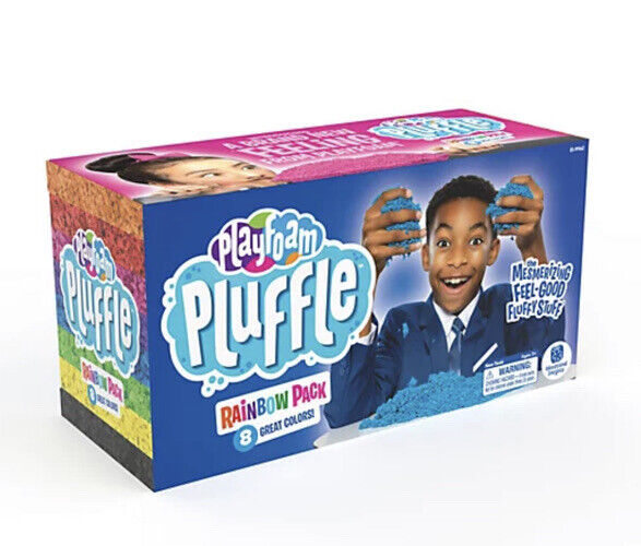 Educational Insights 8-Pack Playfoam Pluffle Rainbow Pack