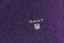 Gant V Neck Classic Jumper Size L
