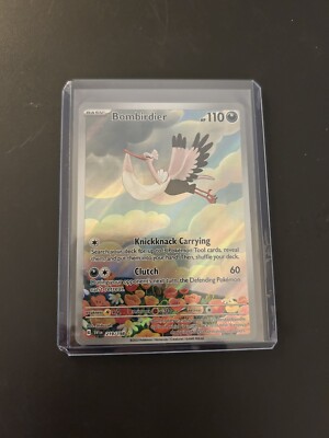 Pokémon TCG Bombirdier 219/198 Illustration Rare Scarlet & Violet