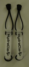 HydraClaw Water Bottle Straps White/Black  Don't lose your nutrition 