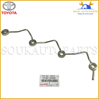 23760-54030 Genuine Toyota PIPE ASSY, NOZZLE LEAKAGE 2376054030