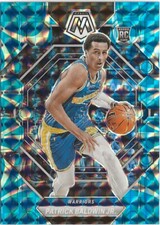 2022-23 Panini Mosaic Patrick Baldwin Jr. Blue Prizm SP RC  (B)