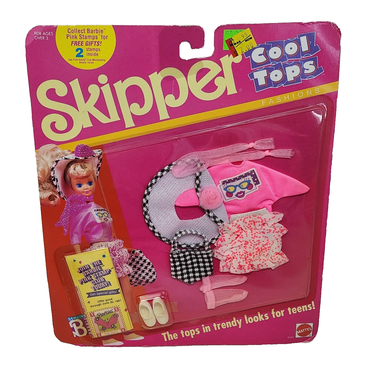 Mattel Barbie Skipper Cool Tops Fashions (1989) for sale online | eBay