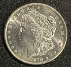 1878-S MORGAN SILVER DOLLAR US Coin ~ Very Nice!