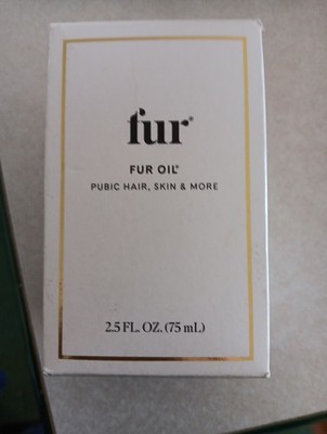 fur FUR OIL 2.5 FL OZ Pubic Hair Skin & Body Oil Natural Skincare