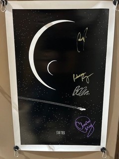 Star Trek Strange New Worlds Poster 16" x 20" Autographed