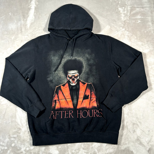 The Weeknd After Hours Tour Merch Hoodie Mens Black L XL In Your Eyes XO