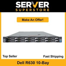 Dell PowerEdge R630 Server 2x E5-2697 V4  36 Cores H730P 128GB RAM 10x trays
