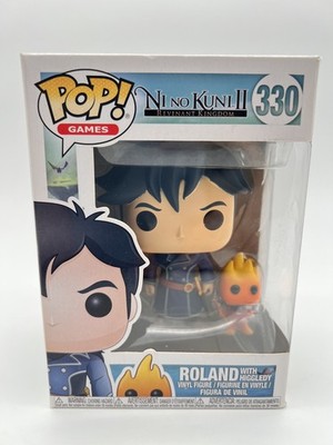 Funko Pop Games Ni No Kuni II Revenant Kingdom Roland with Higgledy #330