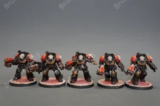 TERMINATOR Squad Warhammer 40K Space Marines Ultramarines Painted Tabletop Model