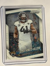 Josh Hines Allen 2025 Panini Prizm White Disco Prizm