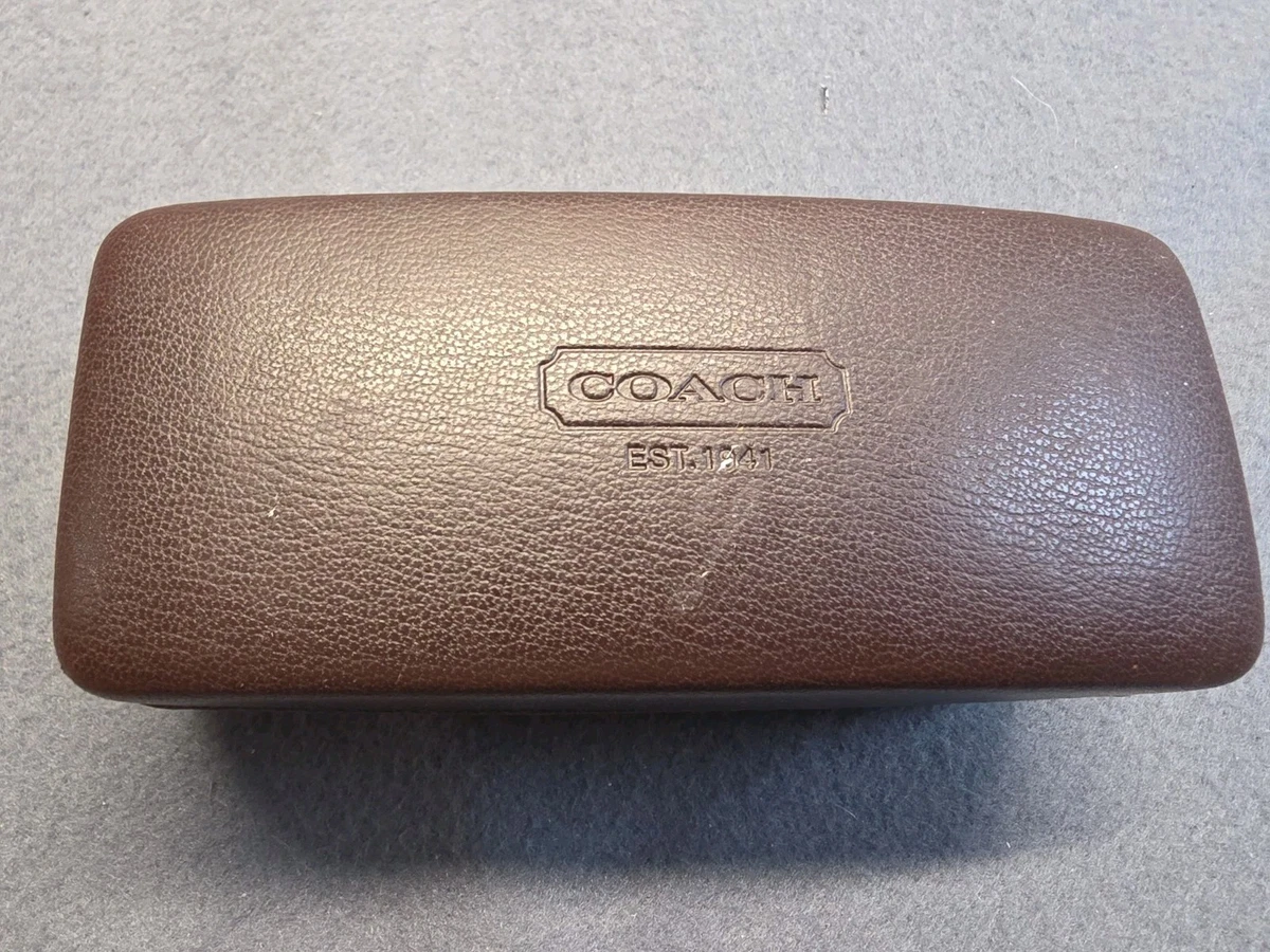 Coach Leather Brown Eyeglass Cases & Storage for sale | eBay