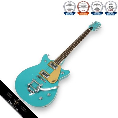 Gretsch G5232T Electromatic Double Jet FT Bigsby Caicos Green E-Gitarre